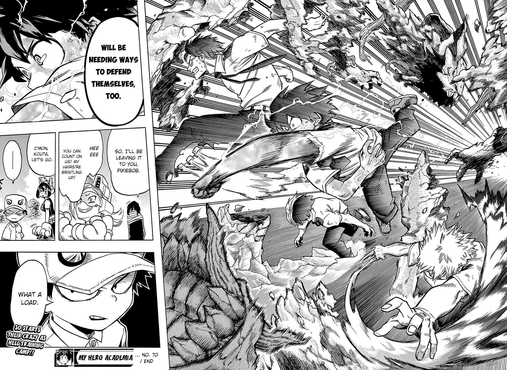 Boku no Hero Academia Chapter 70 page 20 - Chapter 70: Wild Wild Pussycats