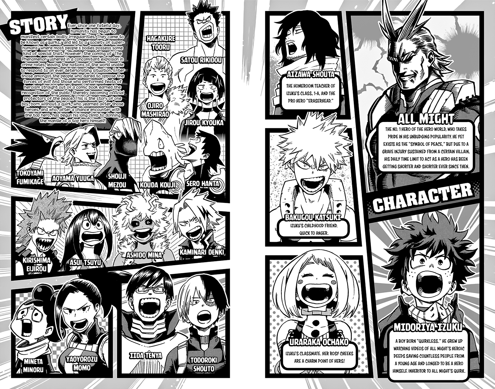 Boku no Hero Academia Chapter 71.5 page 5 - Chapter 71.5: Volume 8 Omake