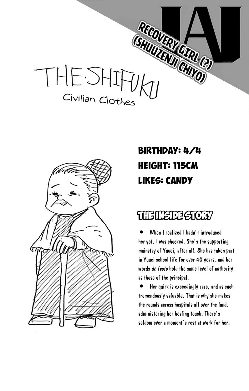 Boku no Hero Academia Chapter 71.5 page 8 - Chapter 71.5: Volume 8 Omake