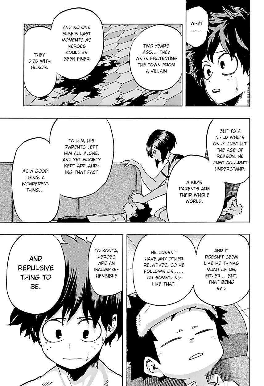 Boku no Hero Academia Chapter 71 page 15 - Chapter 71: Kouta