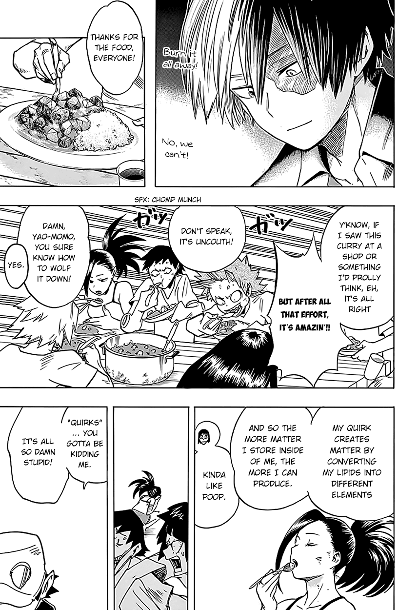 Boku no Hero Academia Chapter 72 page 13 - Chapter 72: Day 2
