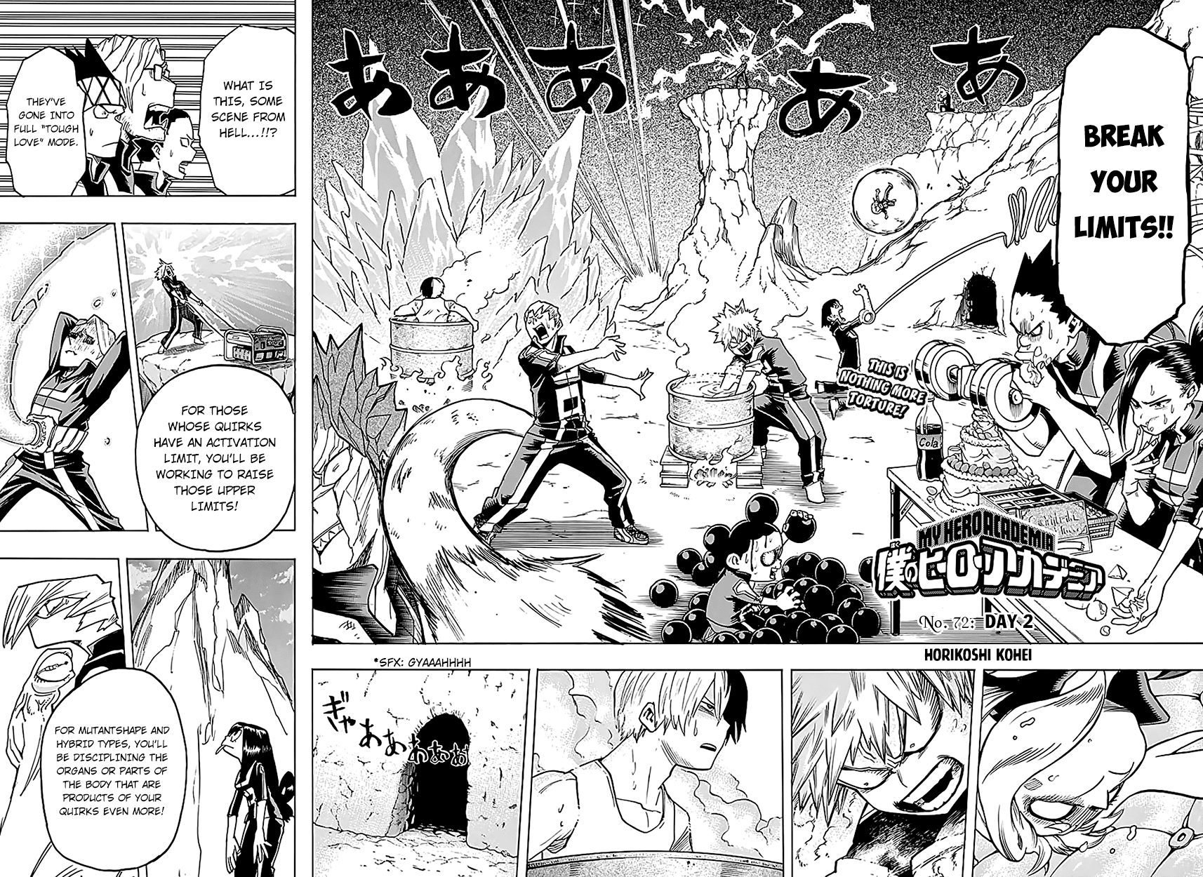 Boku no Hero Academia Chapter 72 page 5 - Chapter 72: Day 2
