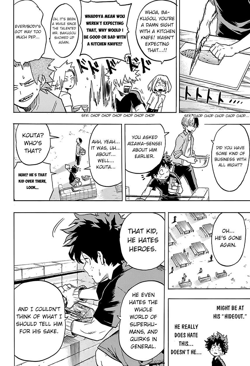 Boku no Hero Academia Chapter 73 page 14 - Chapter 73: Good Evening