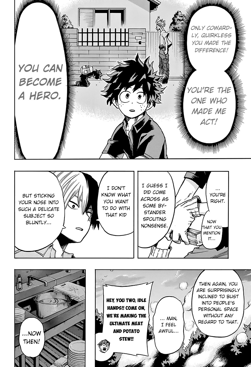 Boku no Hero Academia Chapter 73 page 16 - Chapter 73: Good Evening