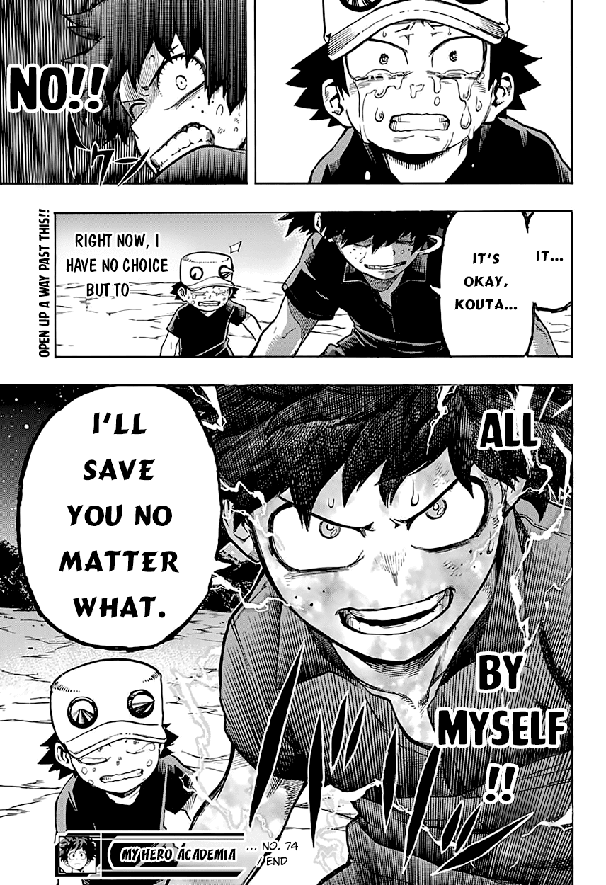 Boku no Hero Academia Chapter 74 page 18 - Chapter 74: Beacon