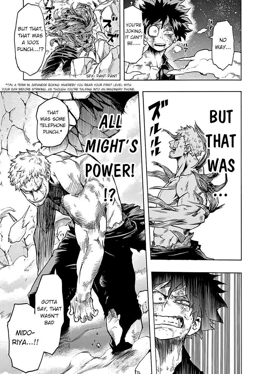 Boku no Hero Academia Chapter 76 page 8 - Chapter 76: My Hero