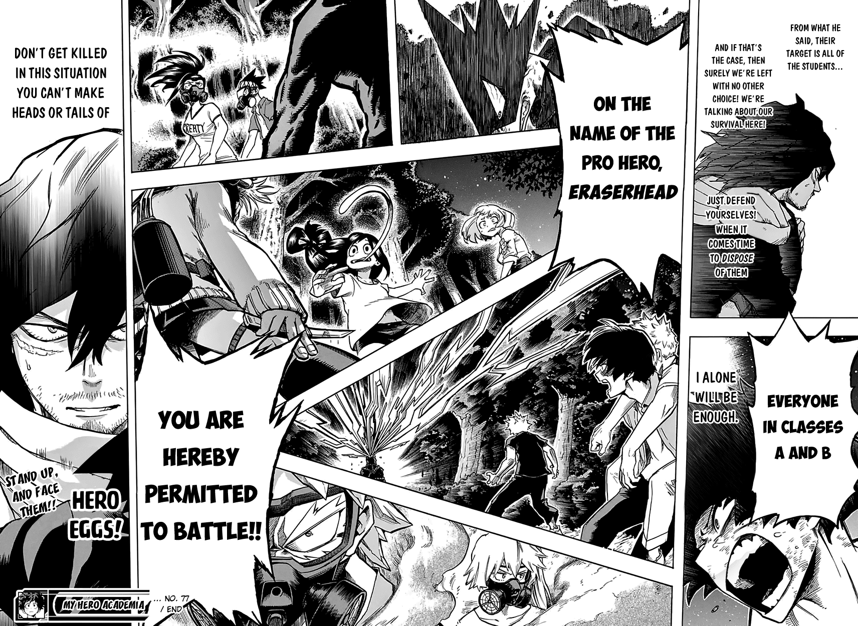 Boku no Hero Academia Chapter 77 page 20 - Chapter 77: Sure