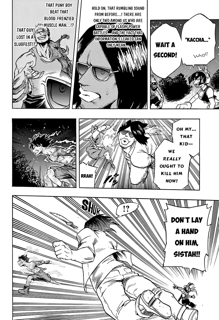 Boku no Hero Academia Chapter 78 page 6 - Chapter 78: Whirl of Confusion