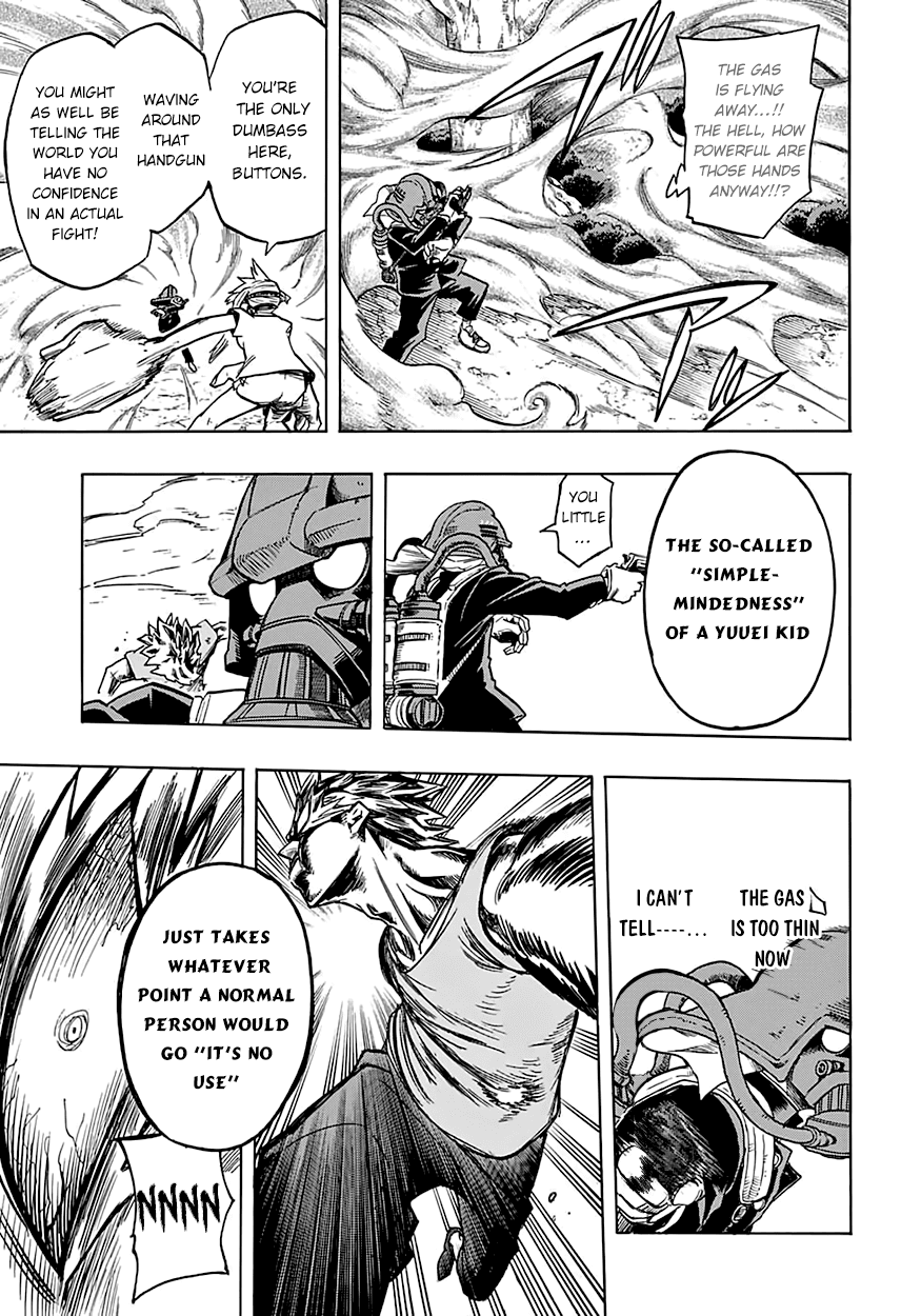 Boku no Hero Academia Chapter 79 page 15 - Chapter 79: Flying Fist of Steel!!!