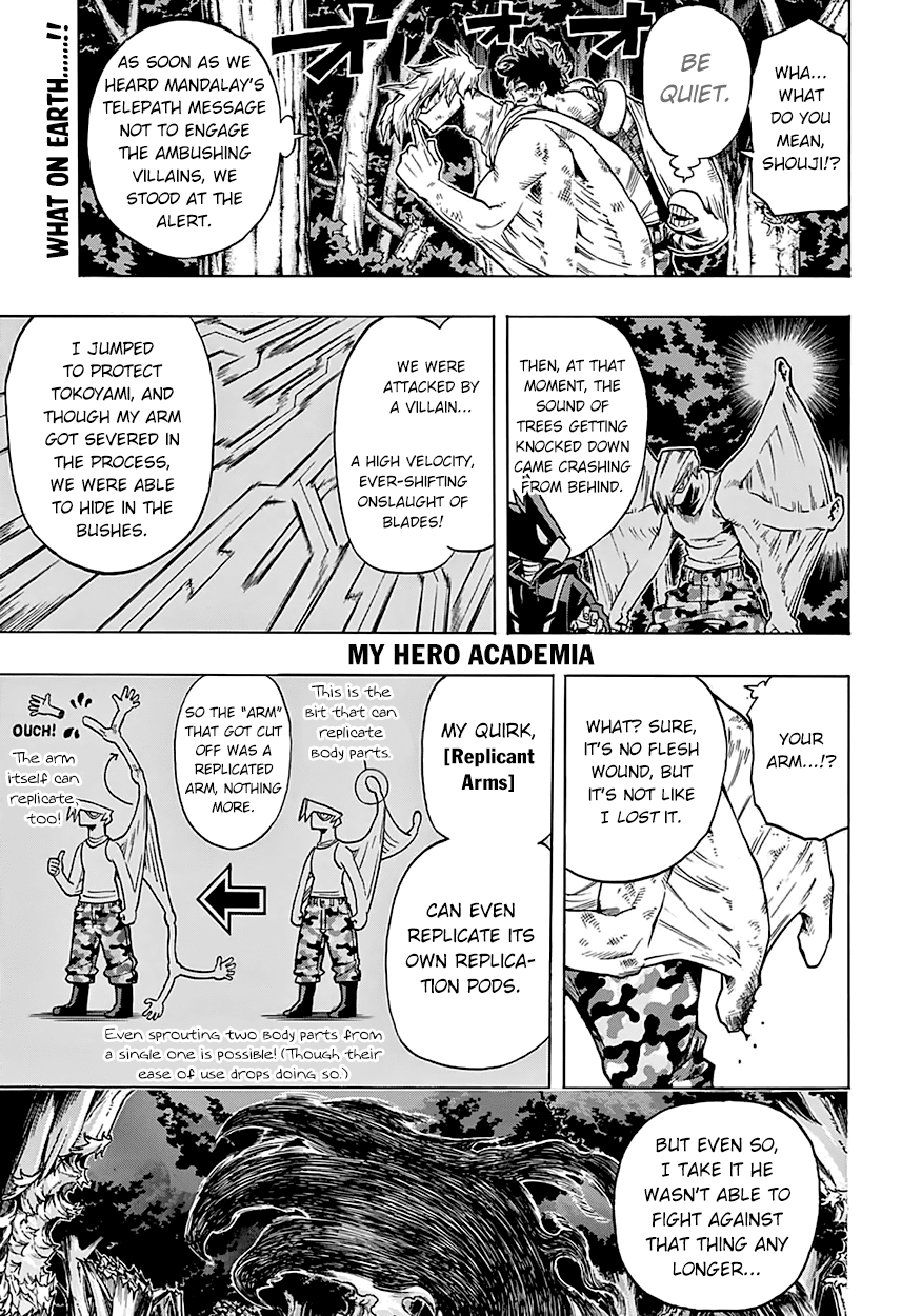 Boku no Hero Academia Chapter 79 page 3 - Chapter 79: Flying Fist of Steel!!!