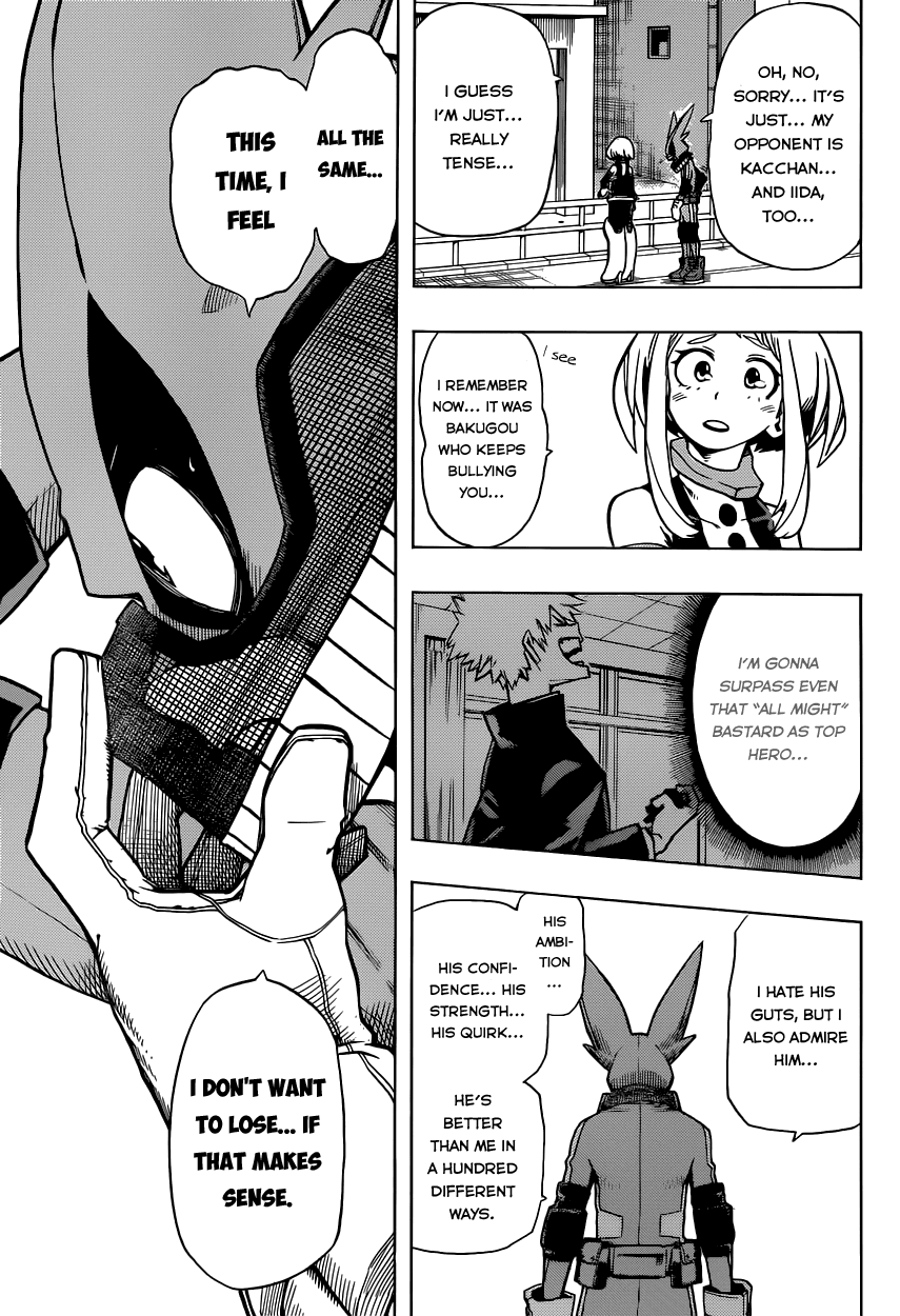 Boku no Hero Academia Chapter 8 page 10 - Chapter 8: Ferocity Of A Fucking Nerd