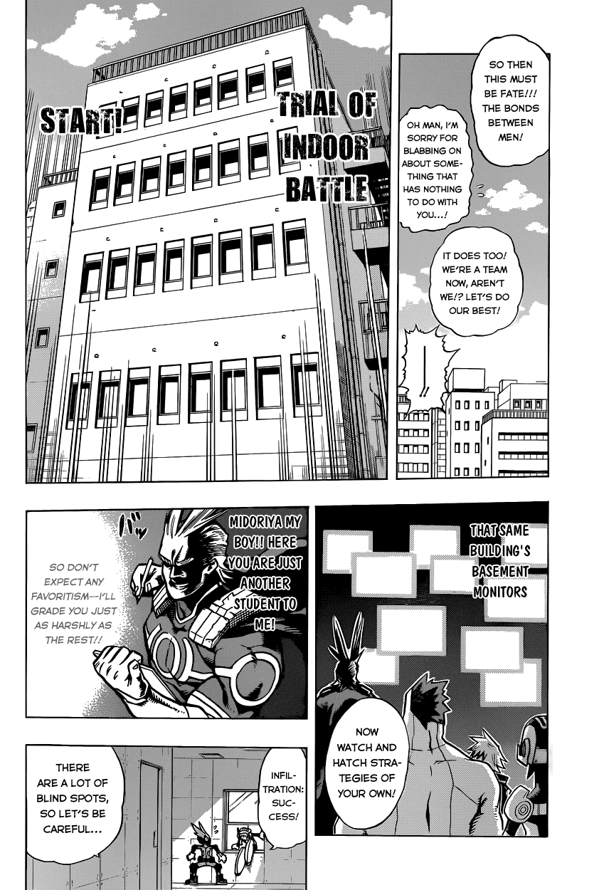 Boku no Hero Academia Chapter 8 page 11 - Chapter 8: Ferocity Of A Fucking Nerd