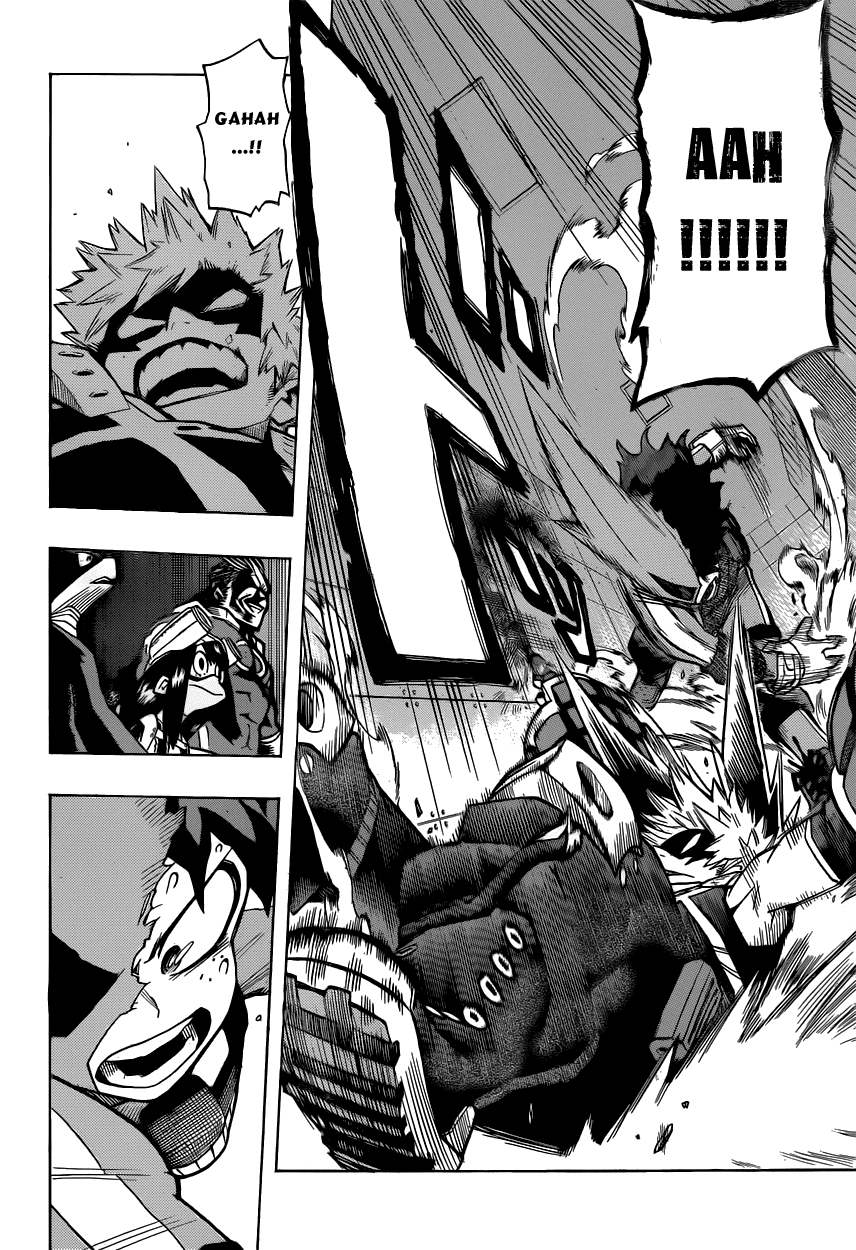Boku no Hero Academia Chapter 8 page 15 - Chapter 8: Ferocity Of A Fucking Nerd