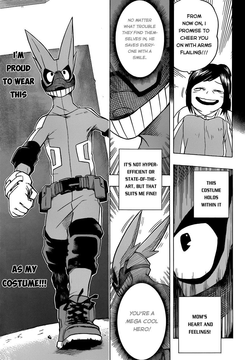 Boku no Hero Academia Chapter 8 page 3 - Chapter 8: Ferocity Of A Fucking Nerd