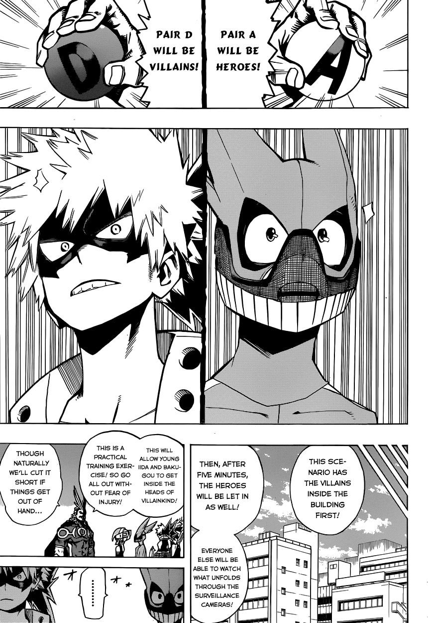 Boku no Hero Academia Chapter 8 page 8 - Chapter 8: Ferocity Of A Fucking Nerd