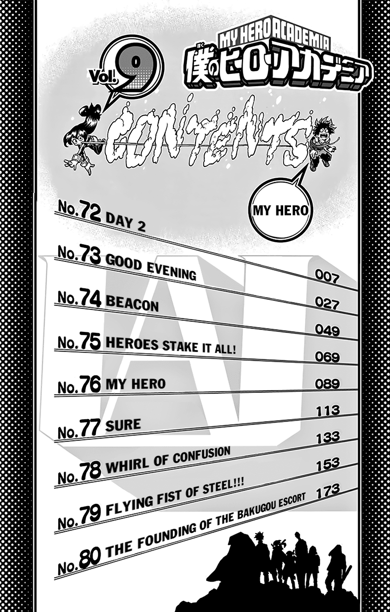 Boku no Hero Academia Chapter 80.5 page 6 - Chapter 80.5: Volume 9 Omake