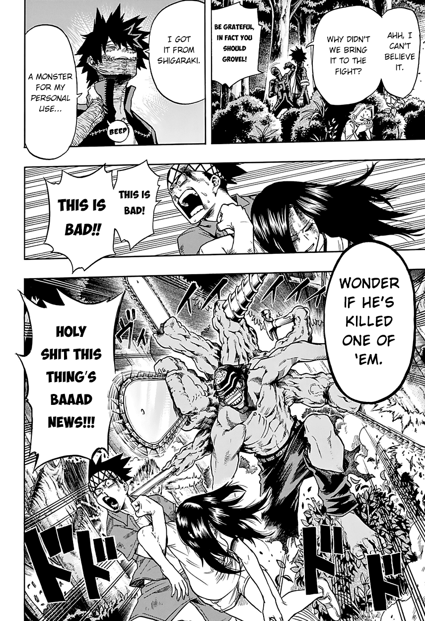 Boku no Hero Academia Chapter 81 page 10 - Chapter 81: The Tension Howls