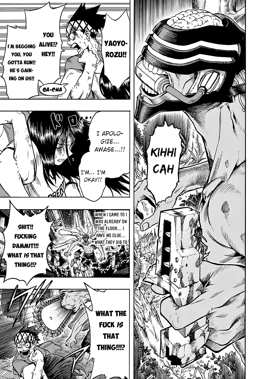 Boku no Hero Academia Chapter 81 page 11 - Chapter 81: The Tension Howls