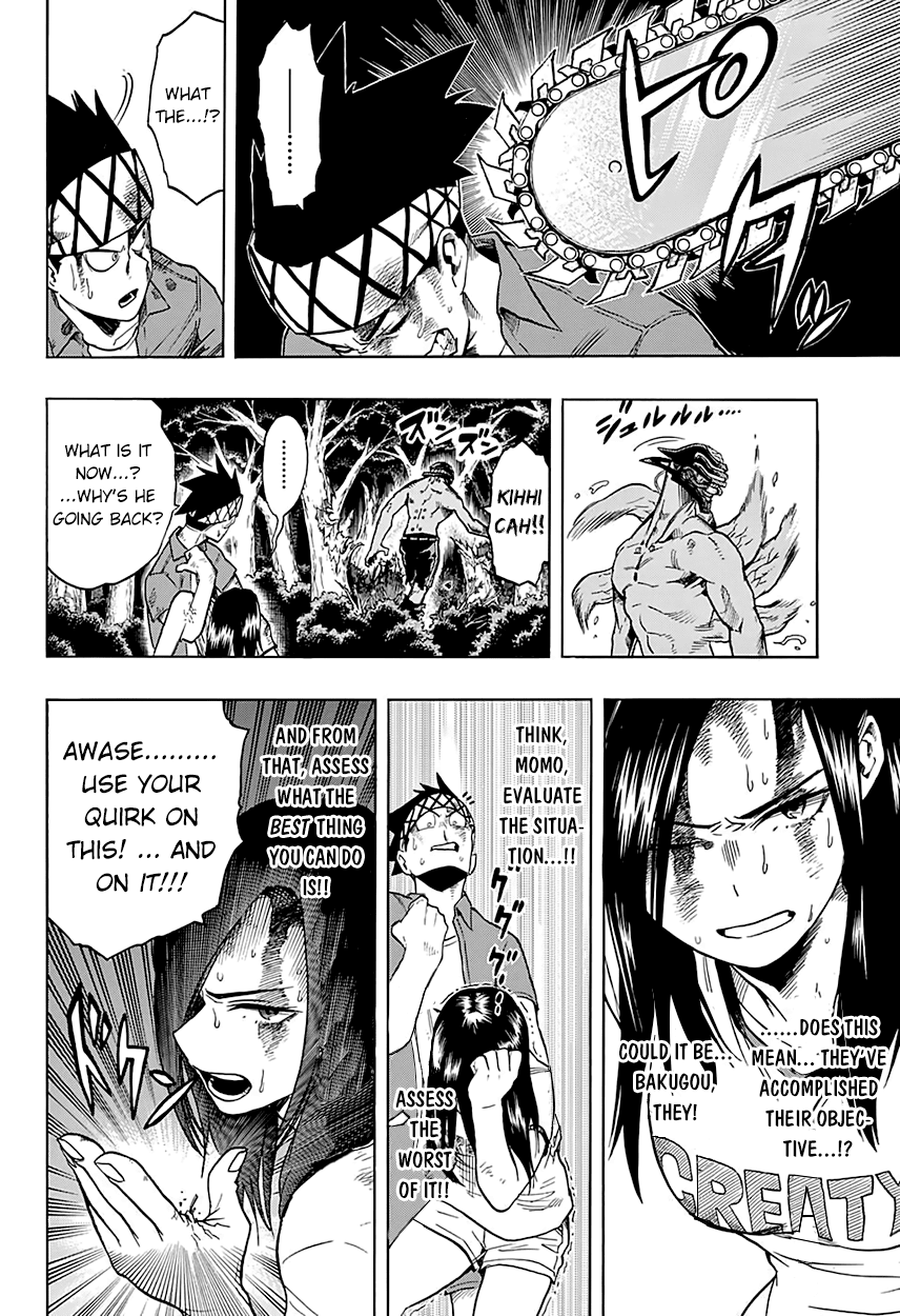 Boku no Hero Academia Chapter 81 page 12 - Chapter 81: The Tension Howls