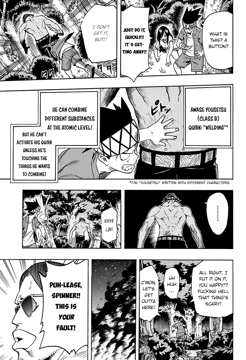 Boku no Hero Academia Chapter 81 page 13 - Chapter 81: The Tension Howls