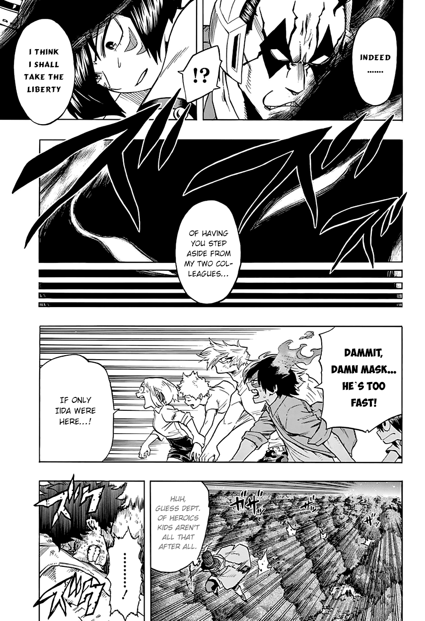 Boku no Hero Academia Chapter 81 page 15 - Chapter 81: The Tension Howls