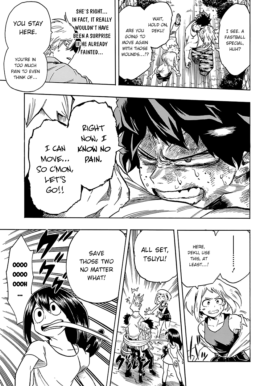 Boku no Hero Academia Chapter 81 page 17 - Chapter 81: The Tension Howls