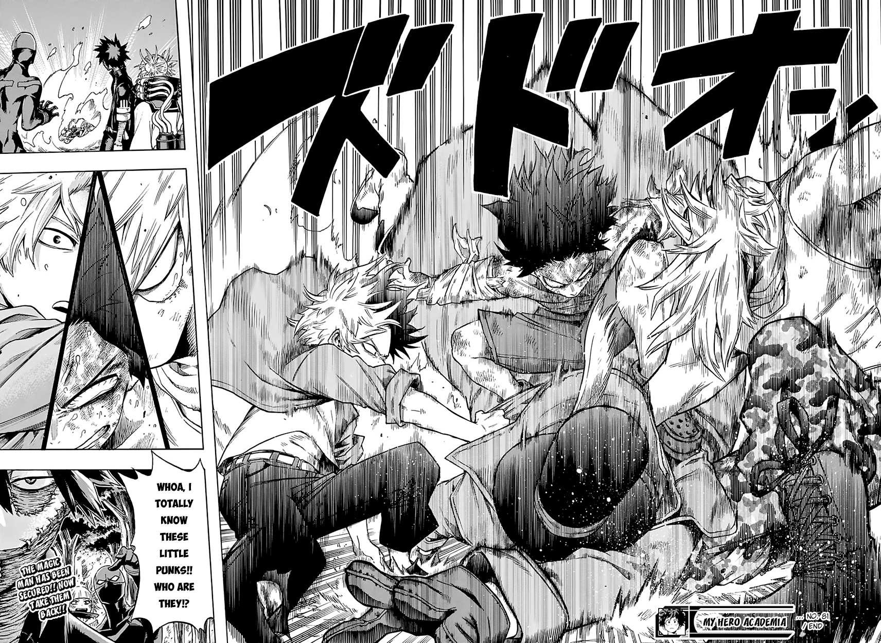 Boku no Hero Academia Chapter 81 page 20 - Chapter 81: The Tension Howls