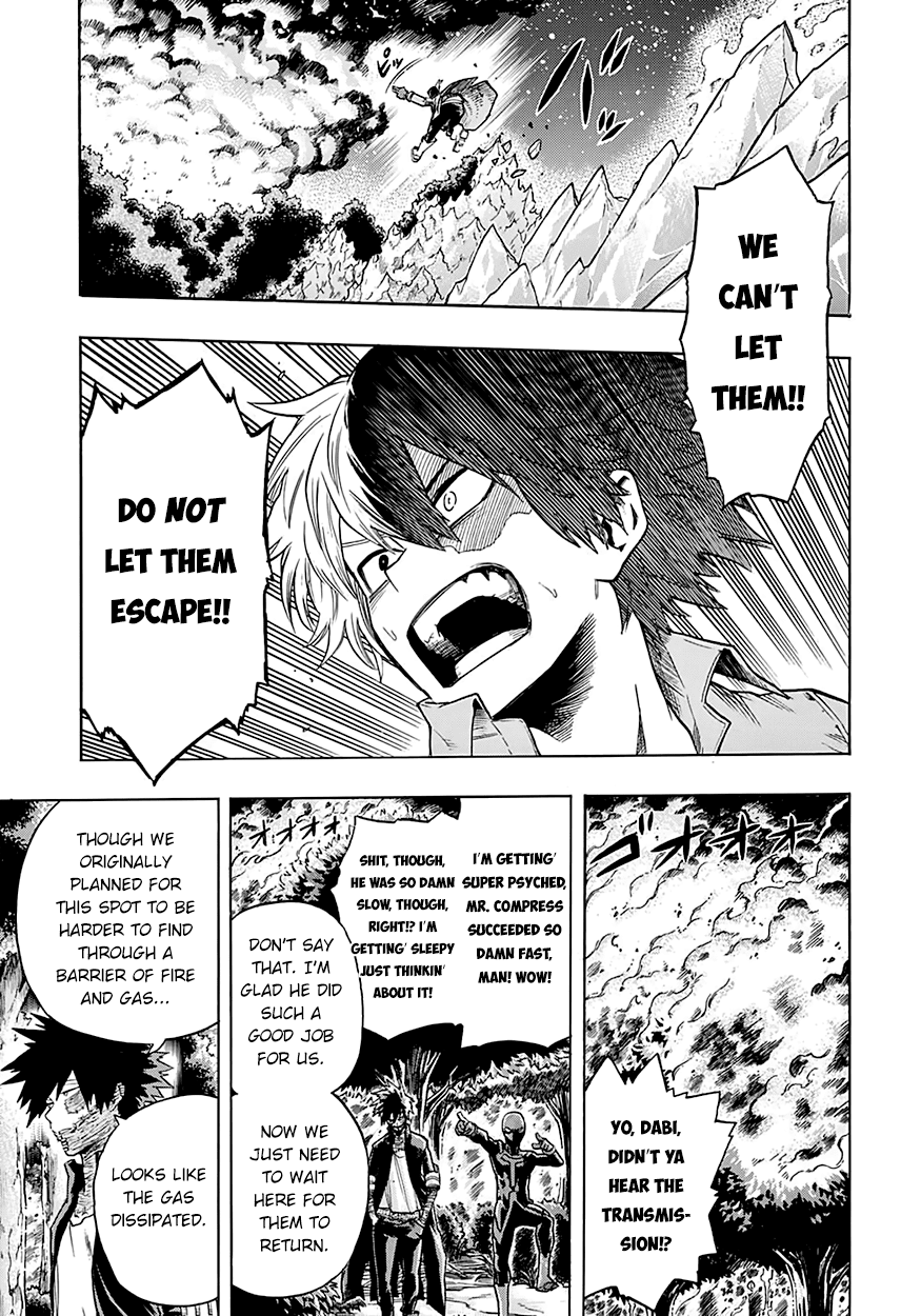 Boku no Hero Academia Chapter 81 page 7 - Chapter 81: The Tension Howls