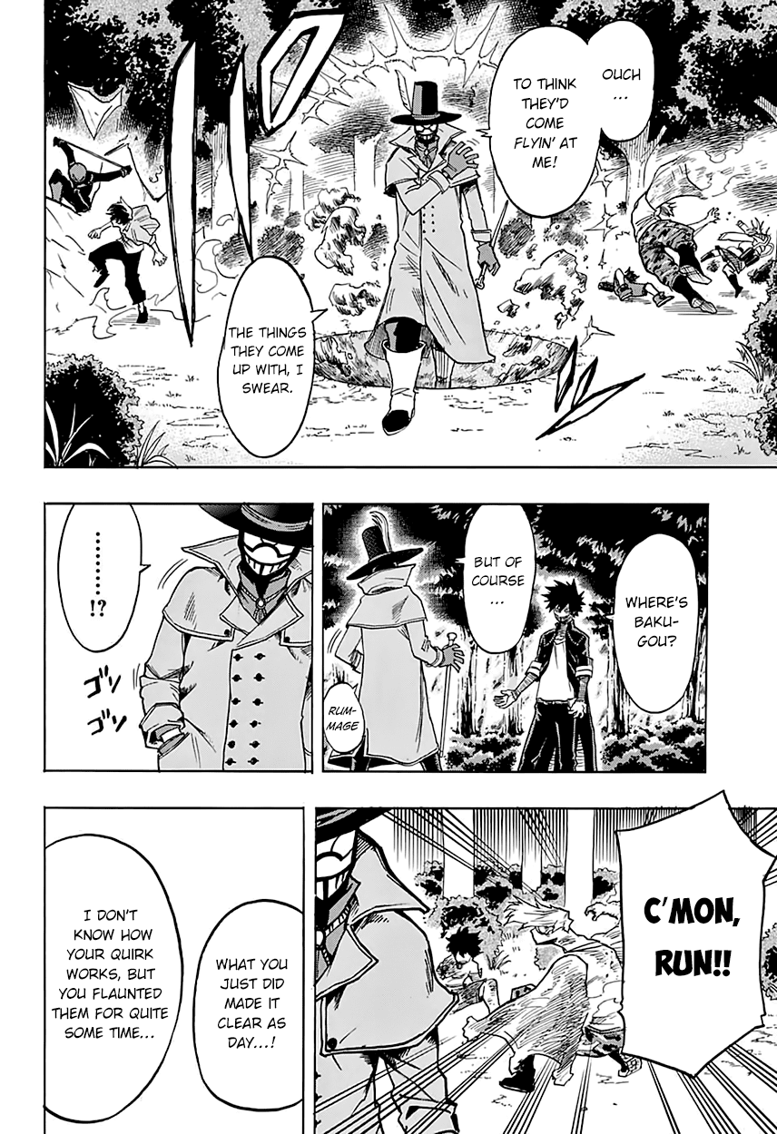 Boku no Hero Academia Chapter 82 page 12 - Chapter 82: On the Move AGAIN!