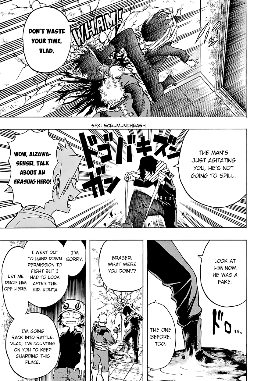 Boku no Hero Academia Chapter 82 page 7 - Chapter 82: On the Move AGAIN!