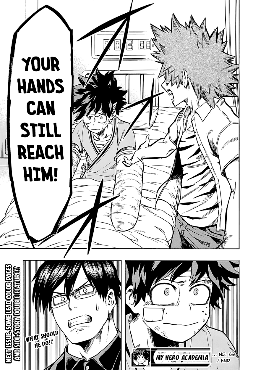 Boku no Hero Academia Chapter 83 page 21 - Chapter 83: Defeat