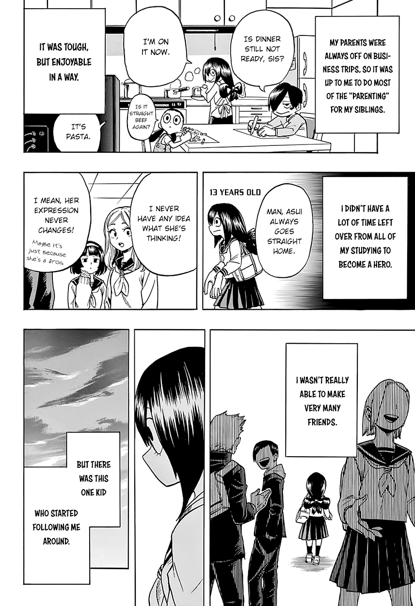 Boku no Hero Academia Chapter 84.5 page 3 - Chapter 84.5: Tsuyu Special