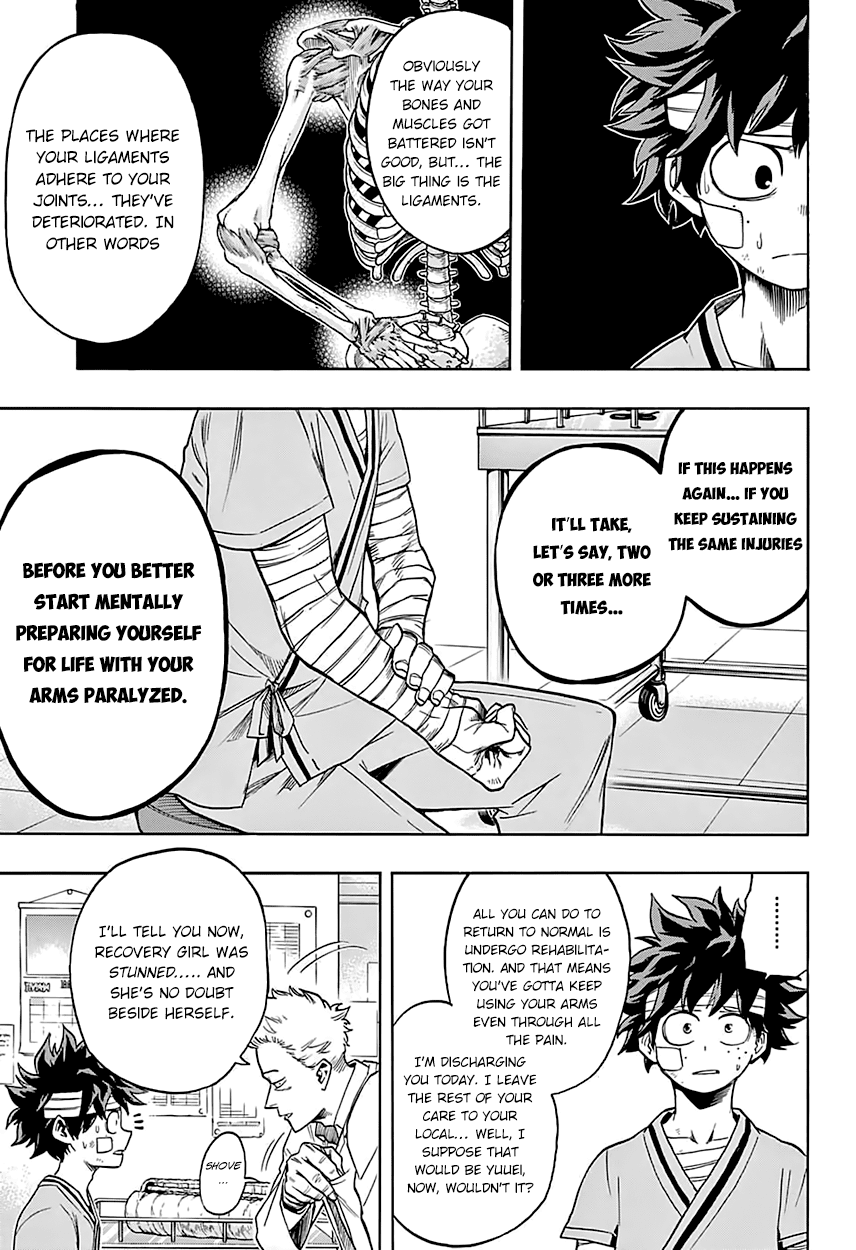 Boku no Hero Academia Chapter 84 page 13 - Chapter 84: From Iida to Midoriya