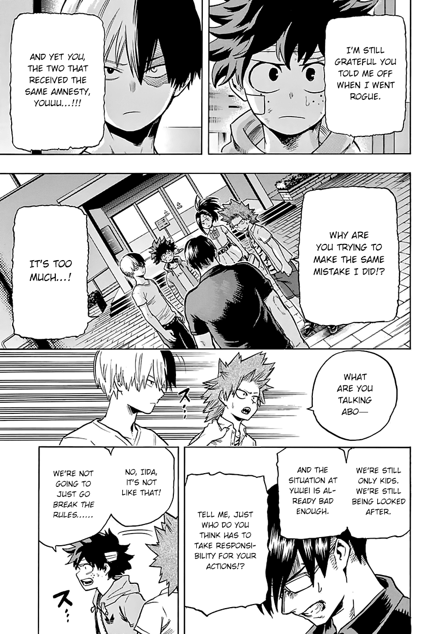 Boku no Hero Academia Chapter 84 page 17 - Chapter 84: From Iida to Midoriya