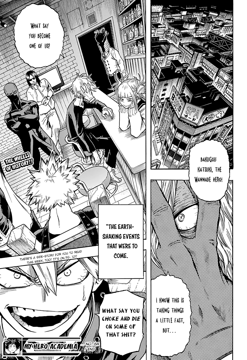 Boku no Hero Academia Chapter 84 page 23 - Chapter 84: From Iida to Midoriya