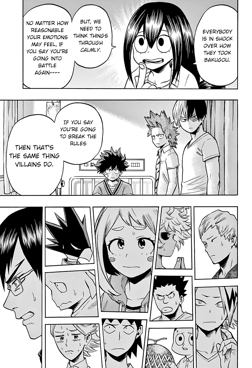 Boku no Hero Academia Chapter 84 page 9 - Chapter 84: From Iida to Midoriya