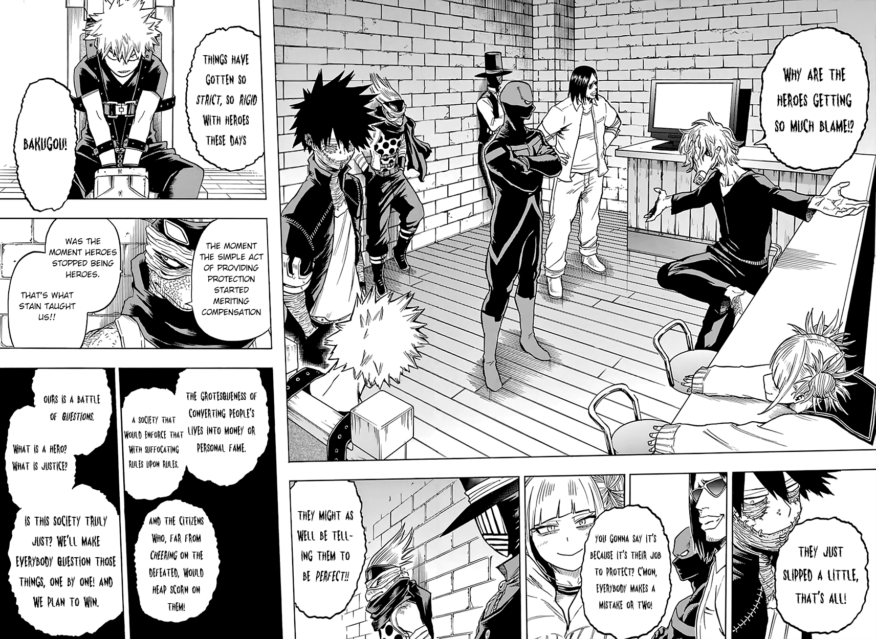 Boku no Hero Academia Chapter 85 page 15 - Chapter 85: So Full of Fools