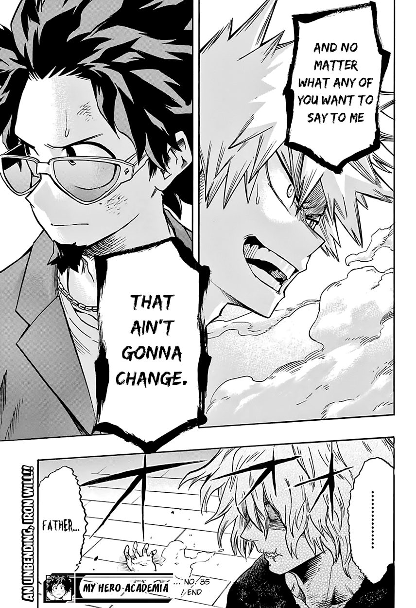 Boku no Hero Academia Chapter 85 page 20 - Chapter 85: So Full of Fools
