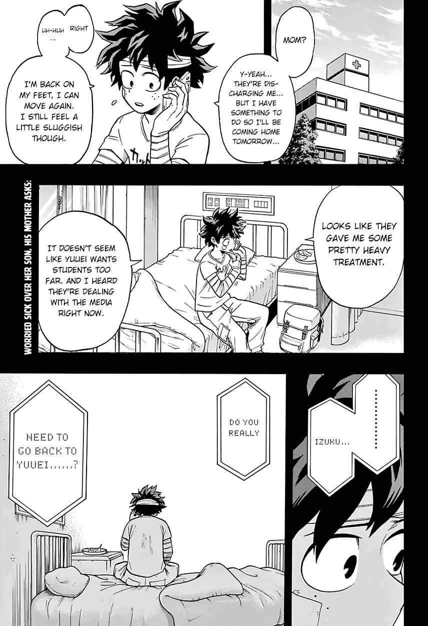 Boku no Hero Academia Chapter 85 page 4 - Chapter 85: So Full of Fools