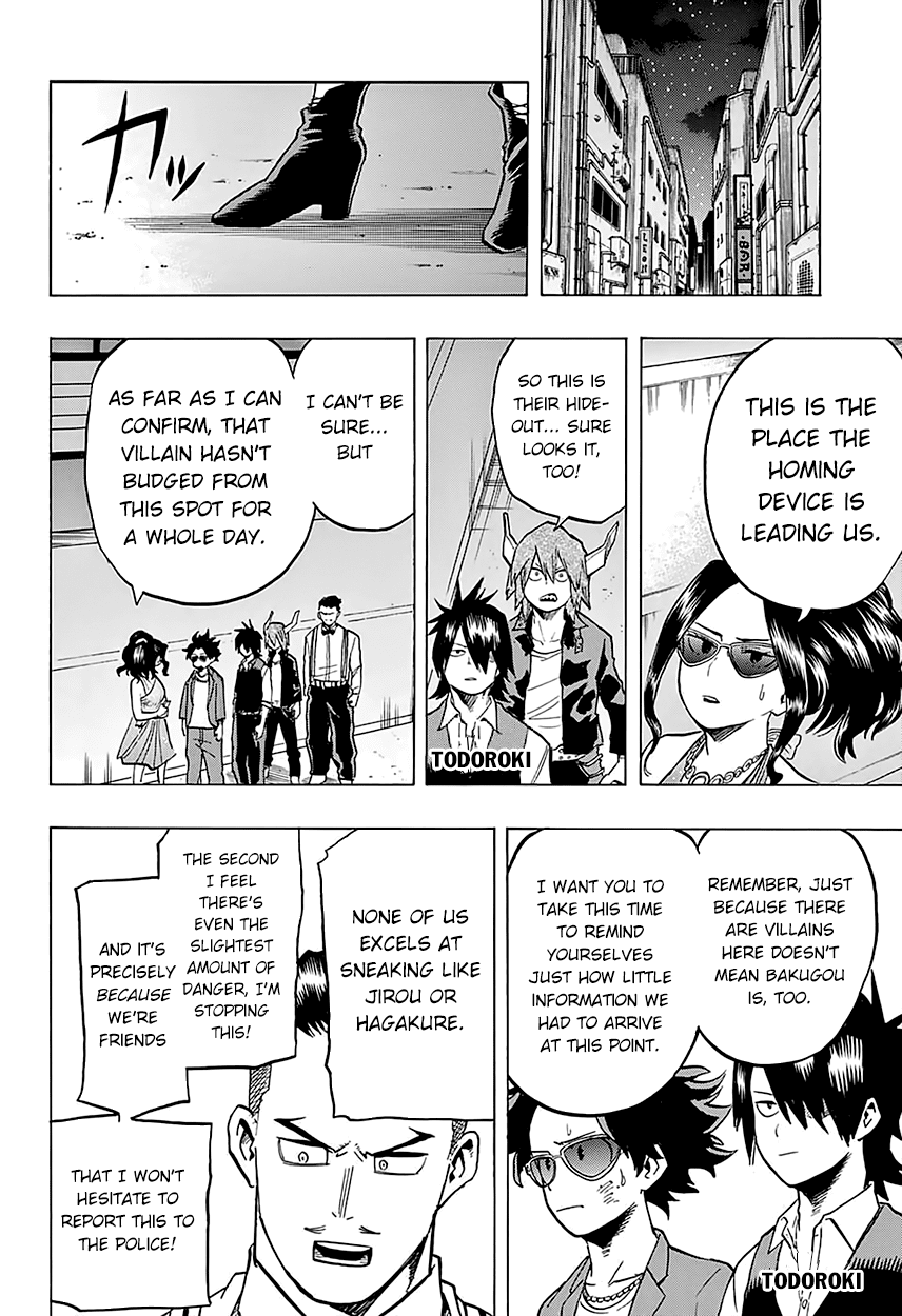 Boku no Hero Academia Chapter 86 page 13 - Chapter 86: Before the Storm