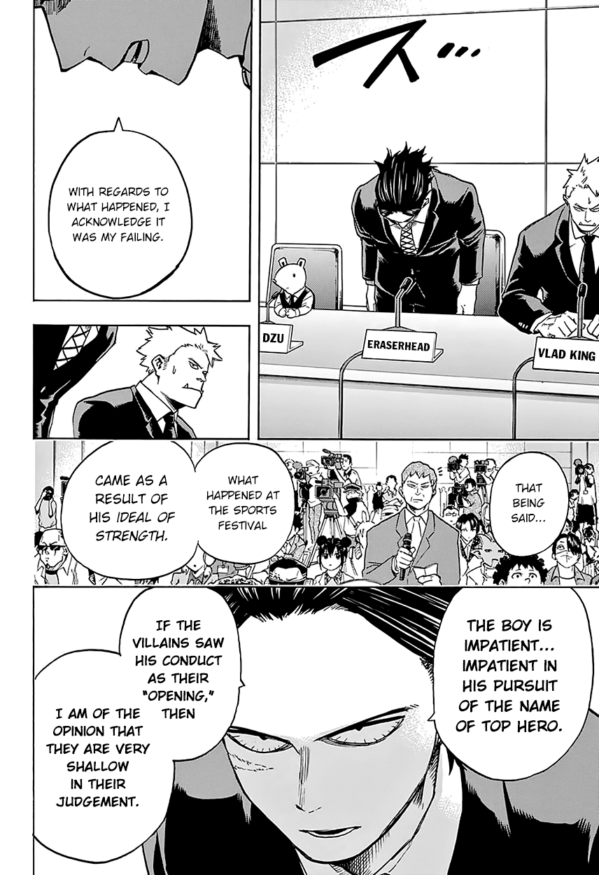 Boku no Hero Academia Chapter 86 page 6 - Chapter 86: Before the Storm