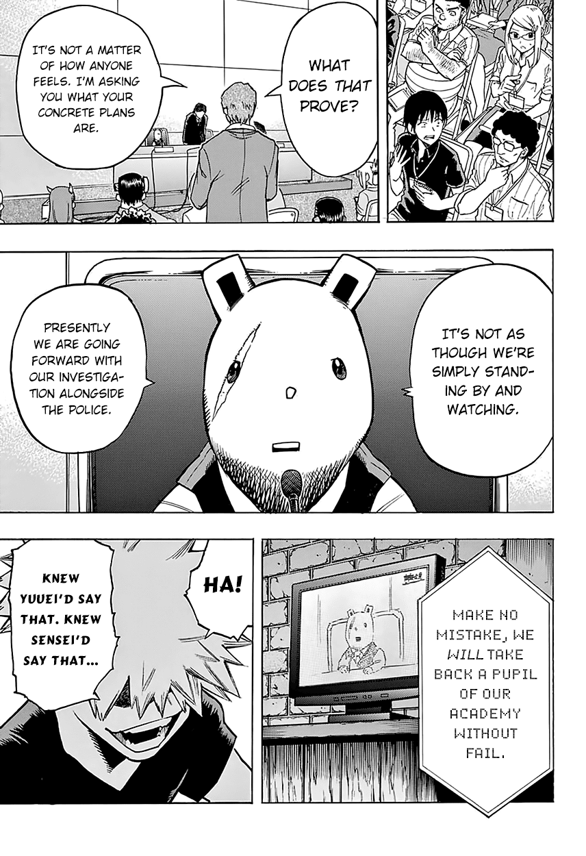 Boku no Hero Academia Chapter 86 page 7 - Chapter 86: Before the Storm