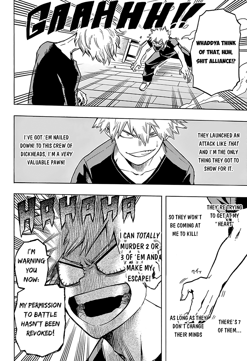 Boku no Hero Academia Chapter 86 page 8 - Chapter 86: Before the Storm