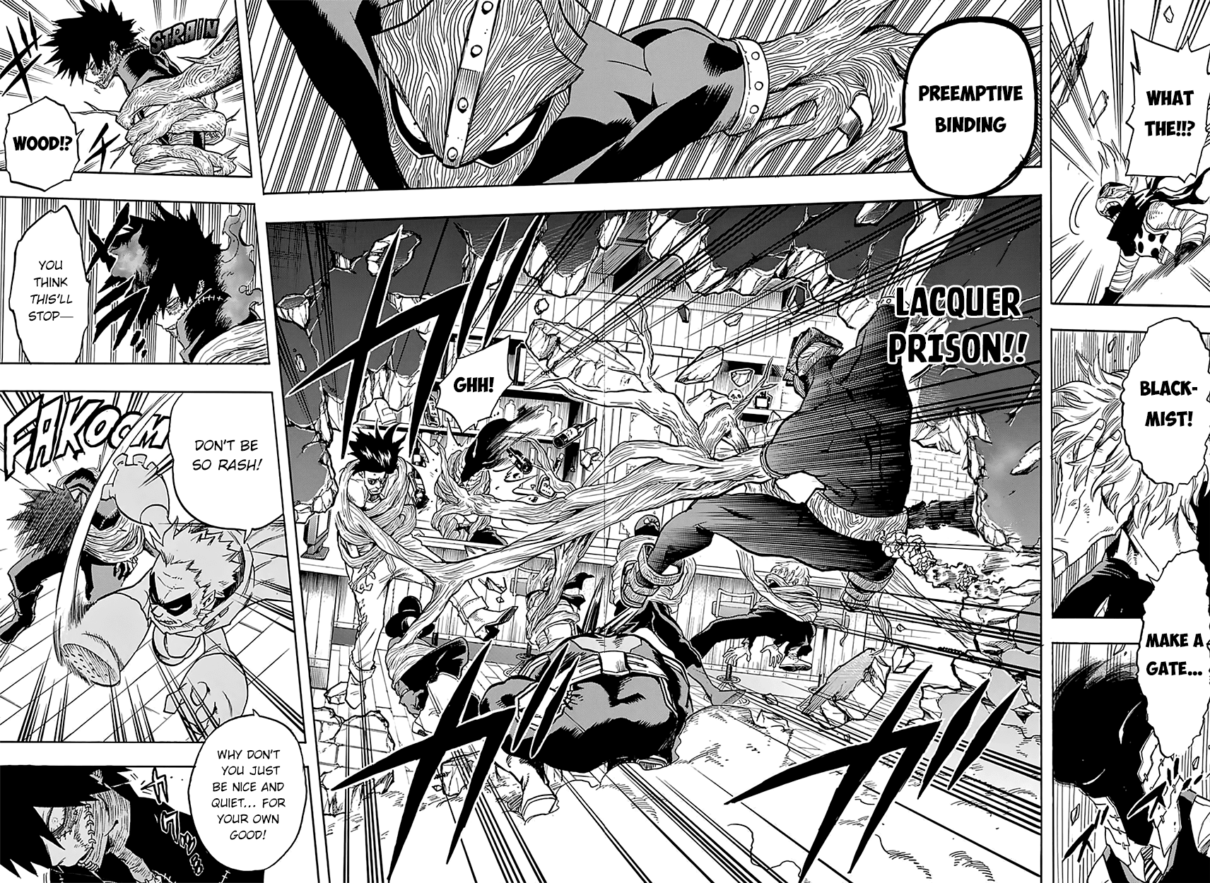 Boku no Hero Academia Chapter 87 page 12 - Chapter 87: Clash