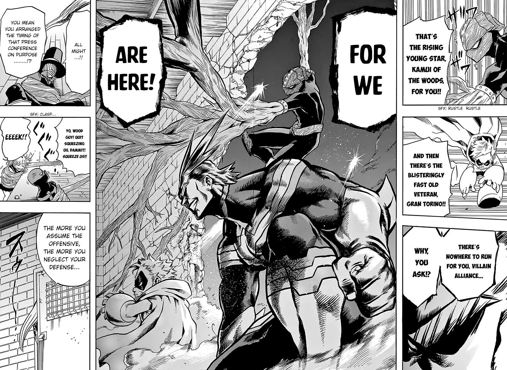 Boku no Hero Academia Chapter 87 page 13 - Chapter 87: Clash