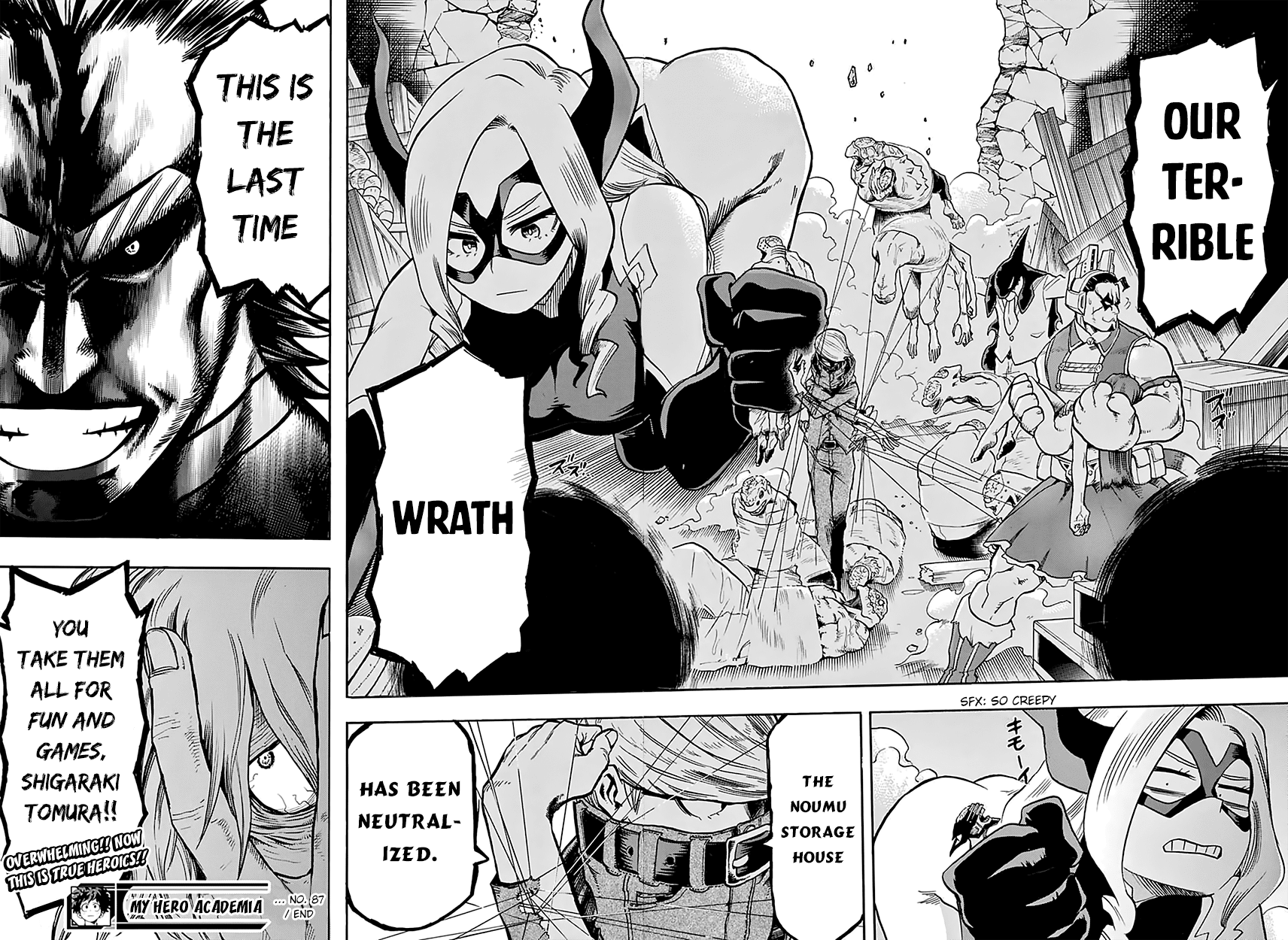 Boku no Hero Academia Chapter 87 page 18 - Chapter 87: Clash
