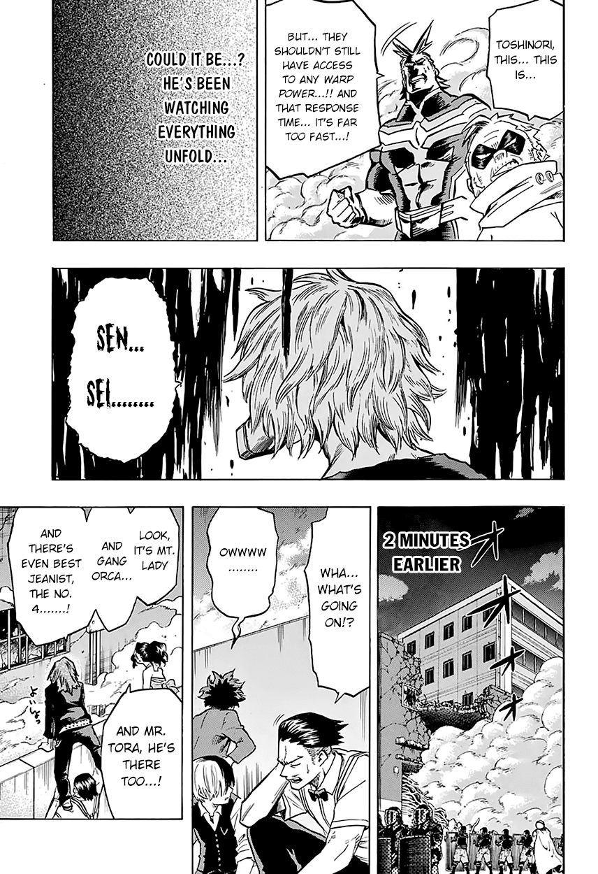 Boku no Hero Academia Chapter 88 page 13 - Chapter 88: All For One