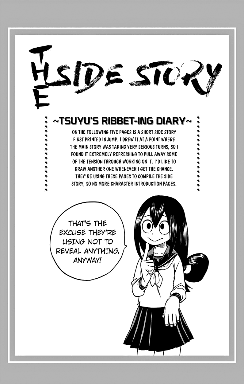 Boku no Hero Academia Chapter 89.5 page 14 - Chapter 89.5: Volume 10 Omake