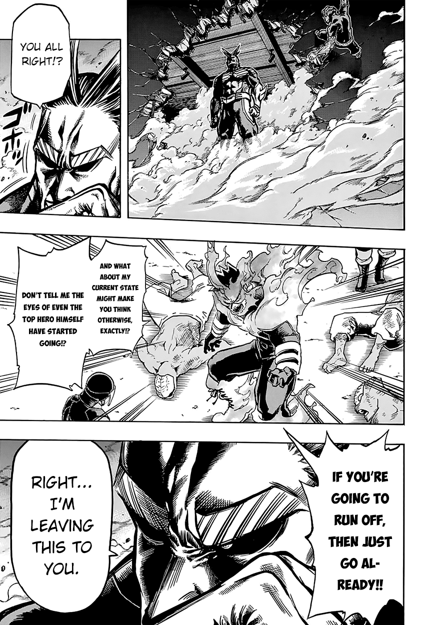 Boku no Hero Academia Chapter 89 page 10 - Chapter 89: All For The Sake of One