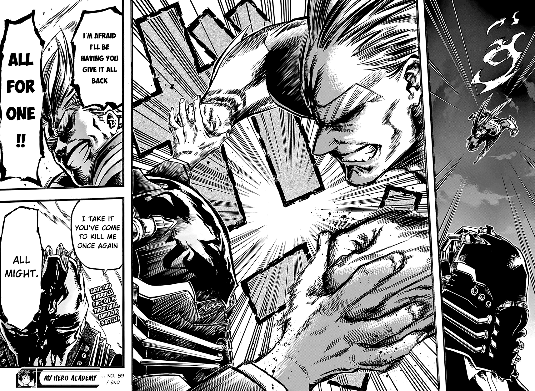 Boku no Hero Academia Chapter 89 page 21 - Chapter 89: All For The Sake of One